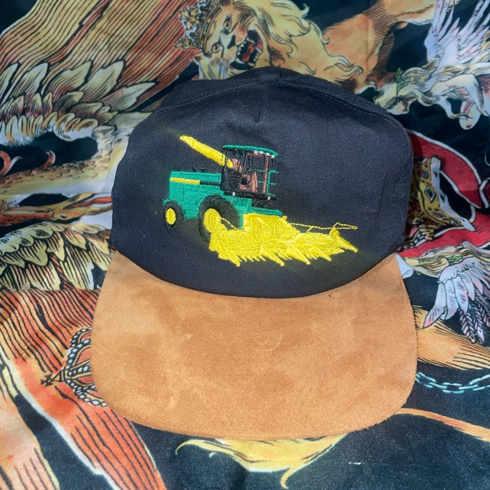 Vintage John Deere strapback hat